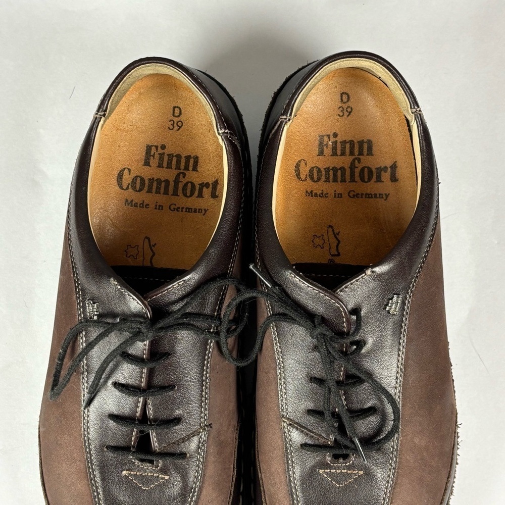Finn Comfort Women’s Hanoi Leather Oxford in brown lightly used - Picture 3 of 10